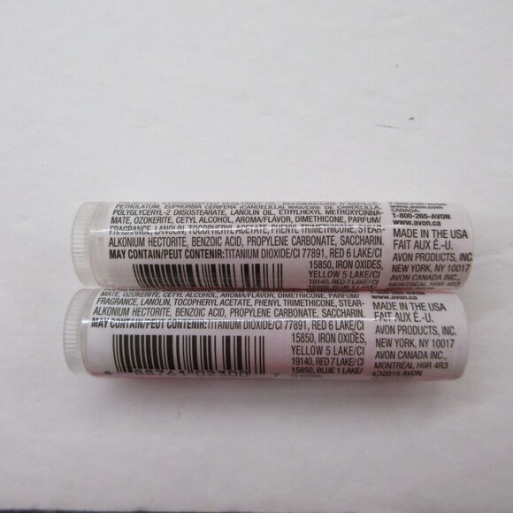 Avon Petals Lip Balm -Raspberry, Berry, Coconut Flower Lot of 4 Assorted NEW - Picture 3 of 16